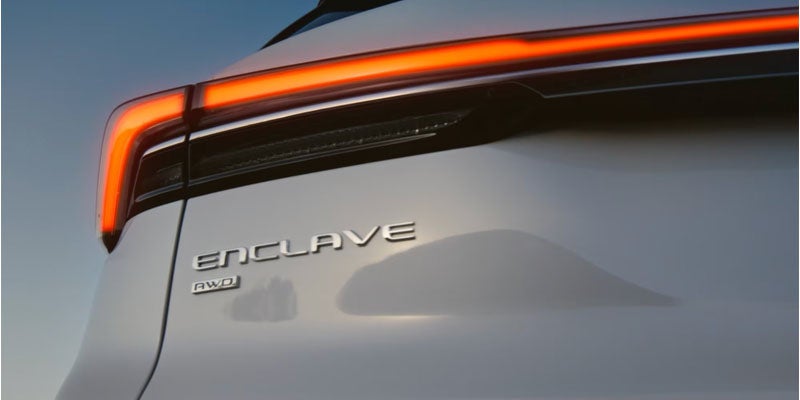 Tail light of Enclave