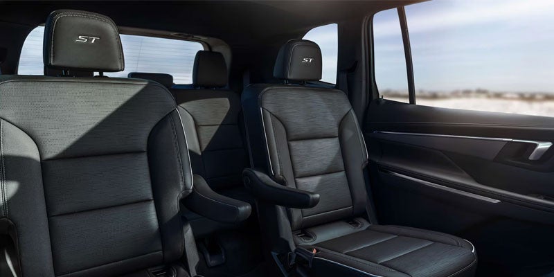 Seats in Buick Enclave